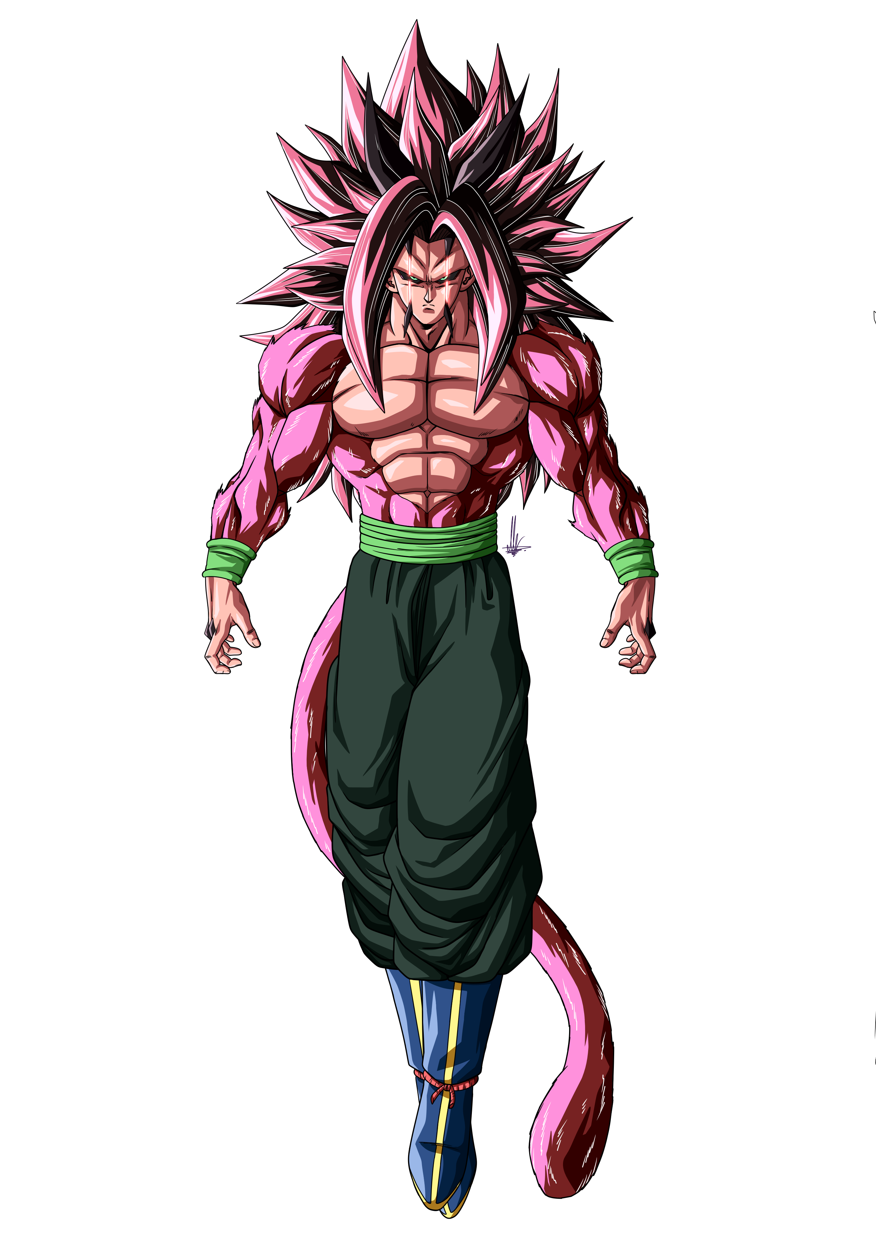 Zaiko AF-ssj4 limit breaker by Kevinmystic on DeviantArt