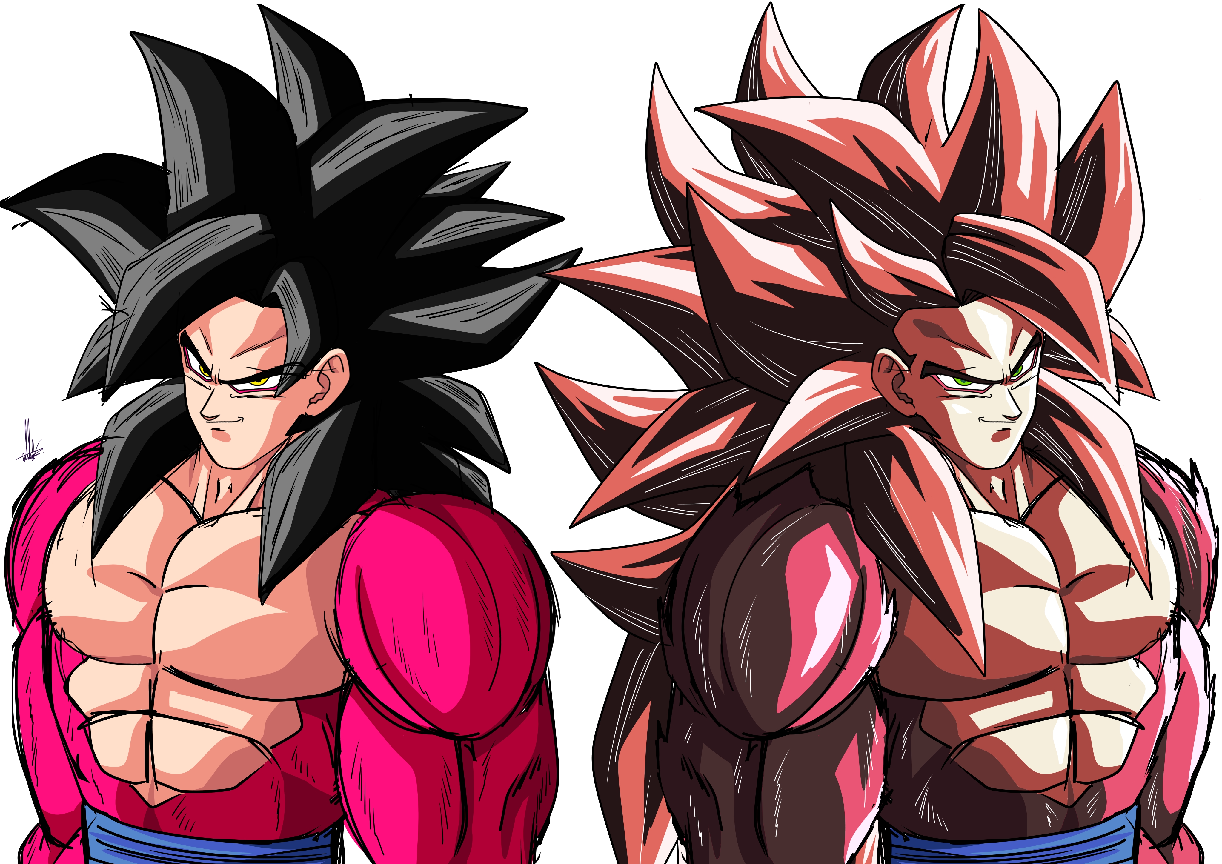 Goku Ssj4 Limit Break concepto