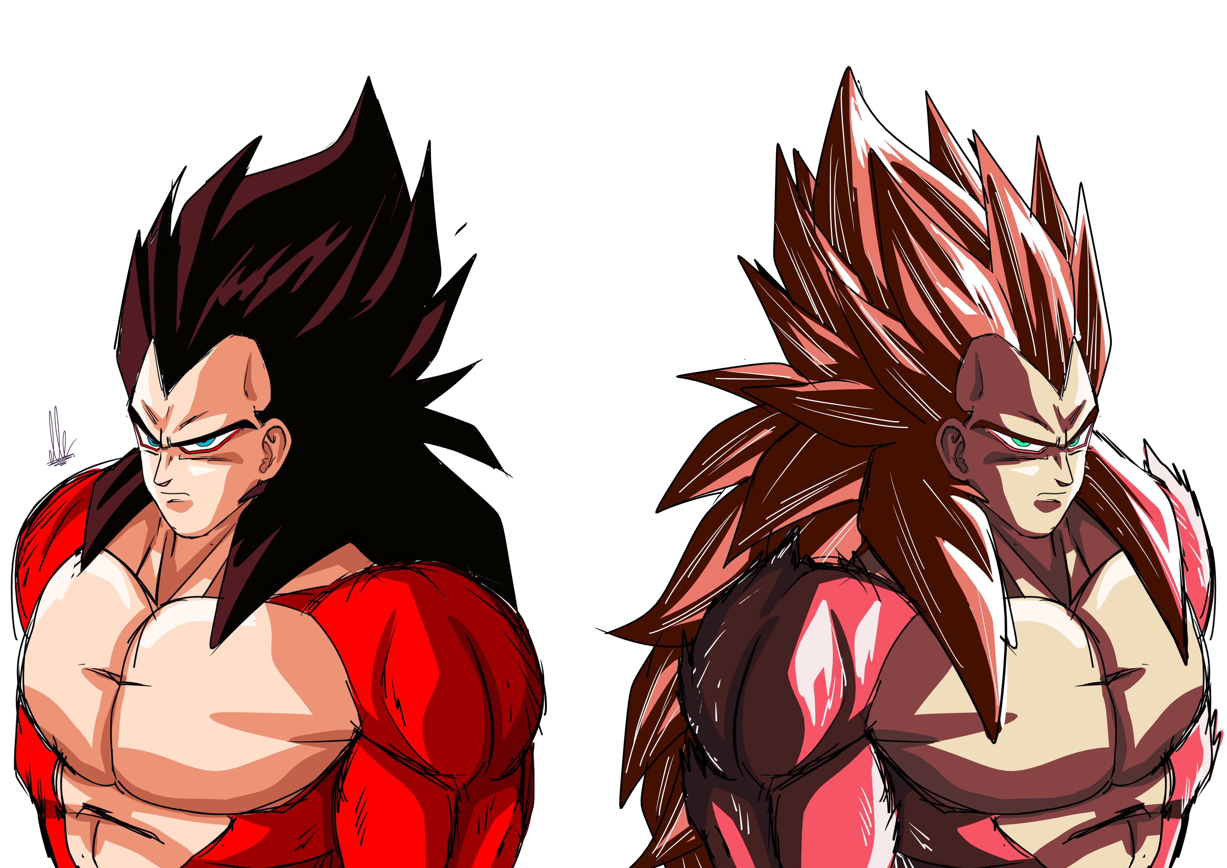 Vegeta ssj4 Limit Breaker concepto