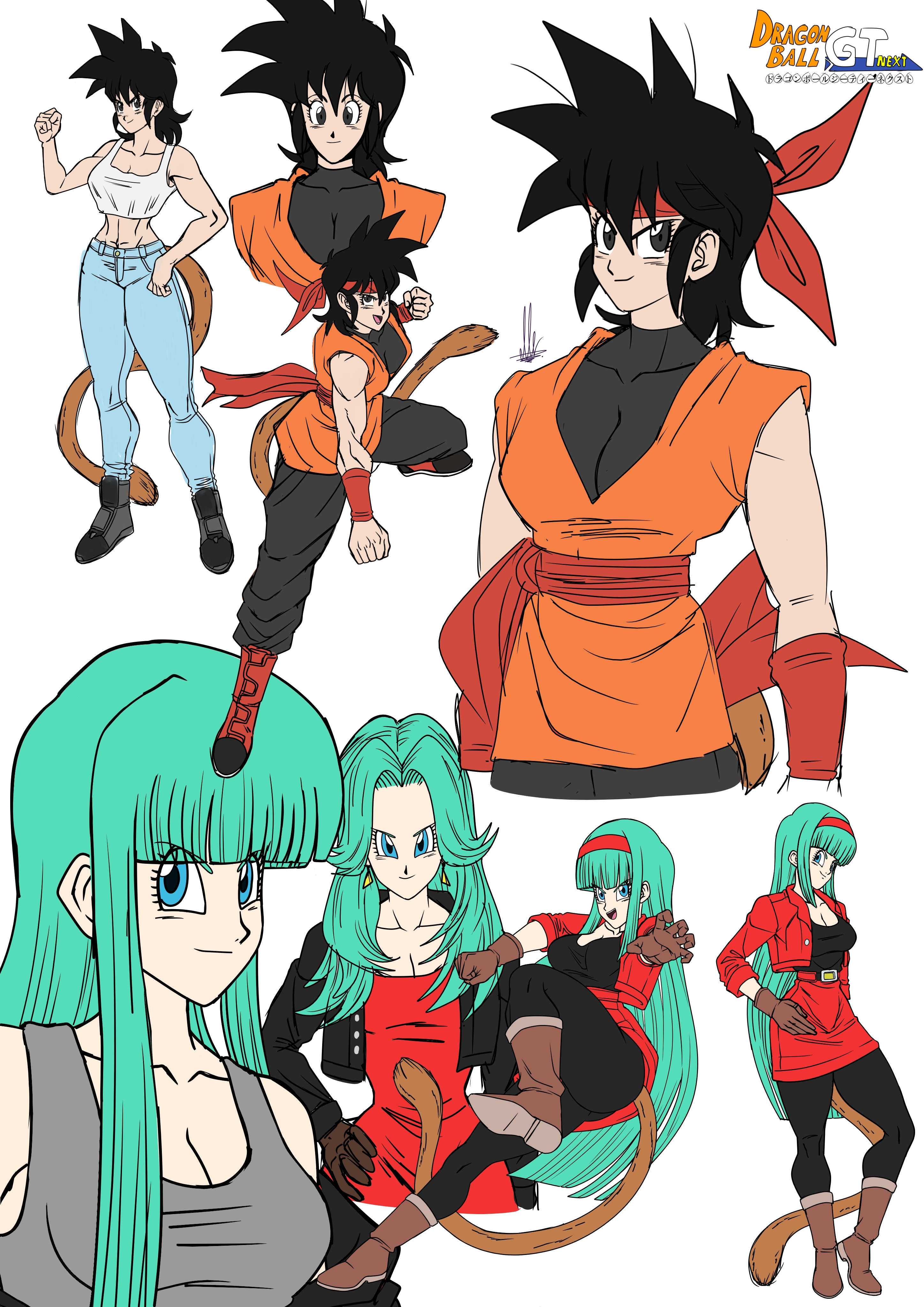 Dragonball GT Next - Pan y Bra (Jovenes)