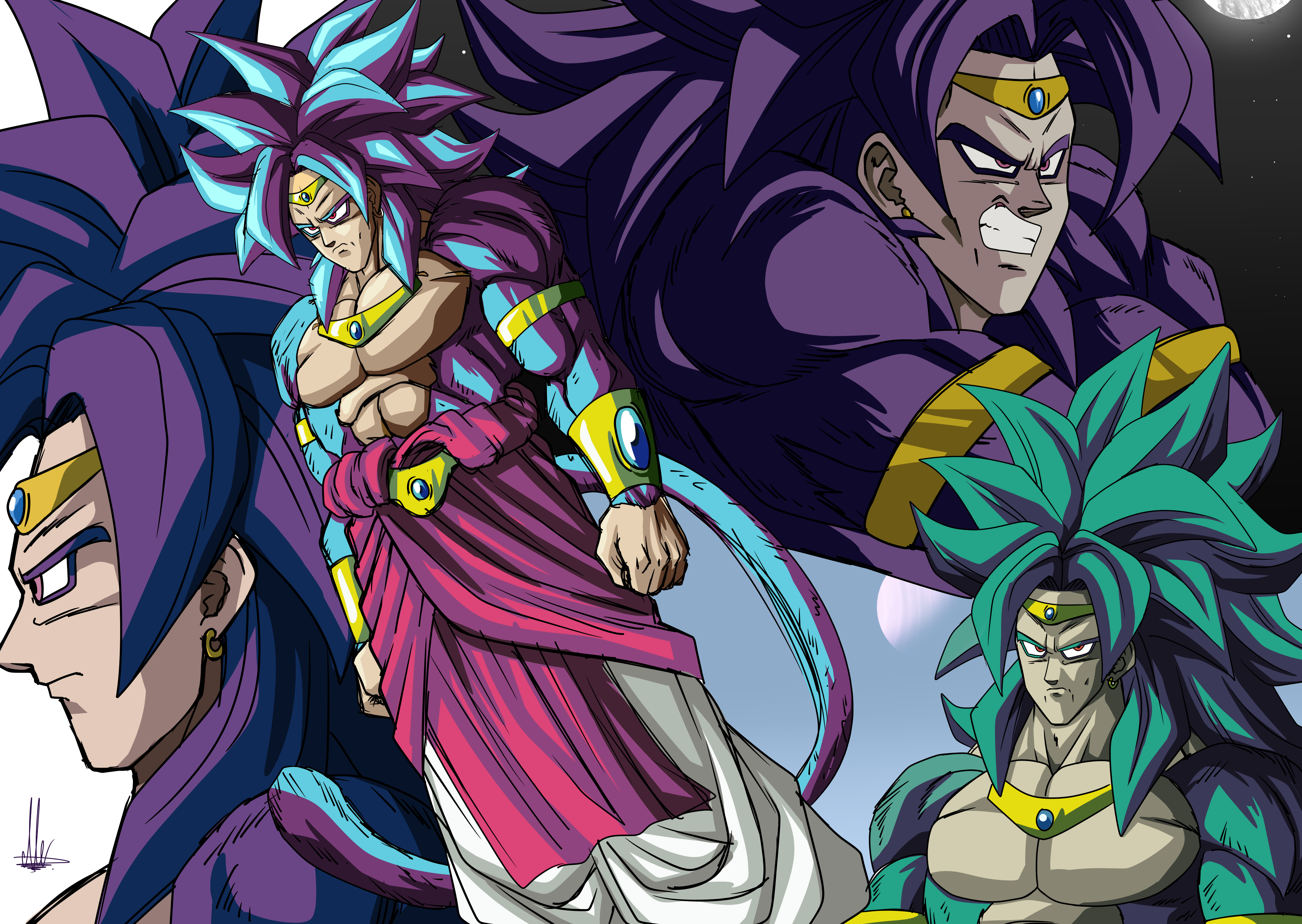 Broly Super Saiyan 4 A Type By Unkoshin On DeviantArt broly-super-saiyan-4-a-type-by-unkoshin-on-deviantart