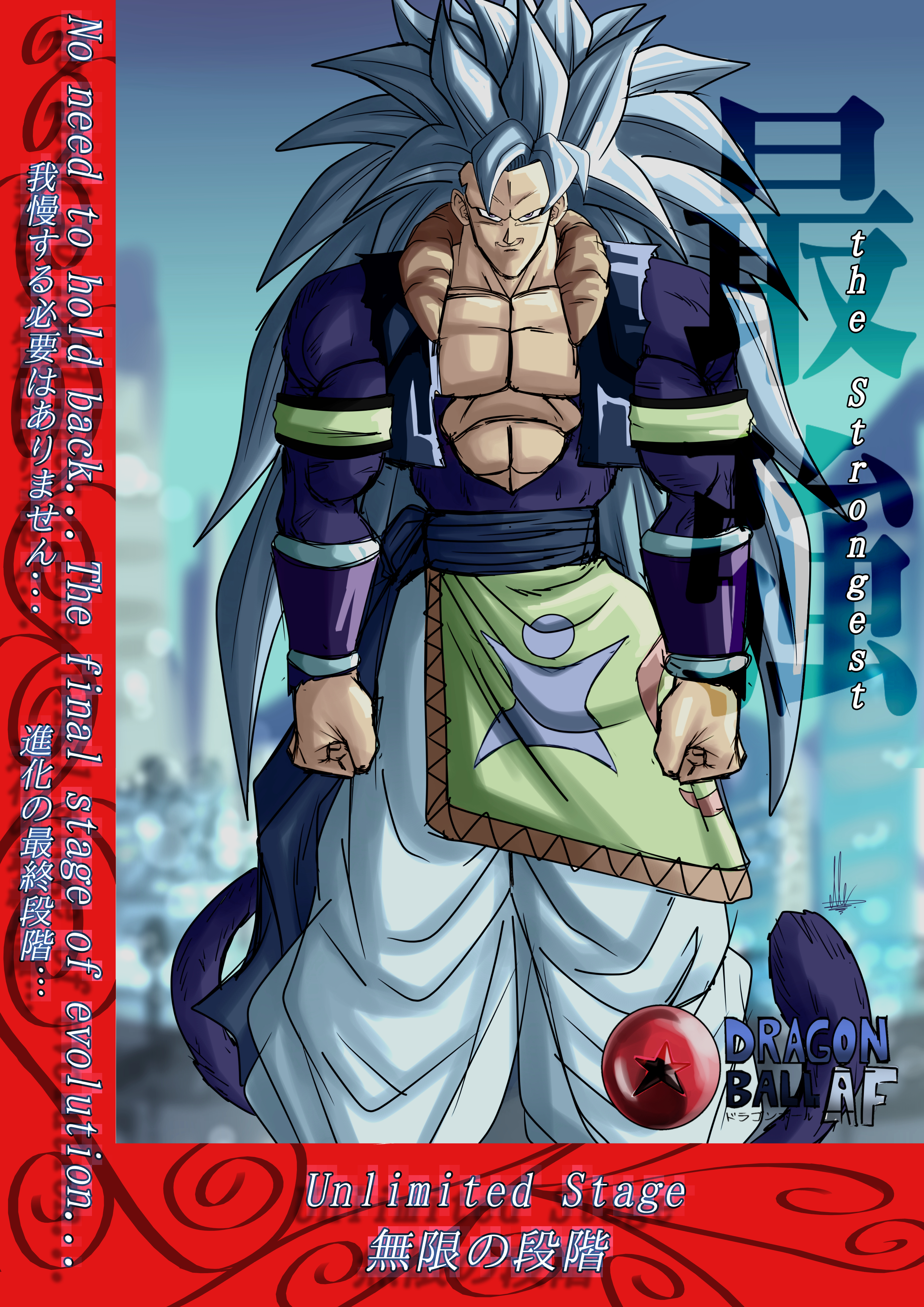 Gogeta ssj4 Unlimited Stage (Ssj5 Jubran Ver.)