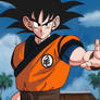 Goku (Evolution) in Classic DB style