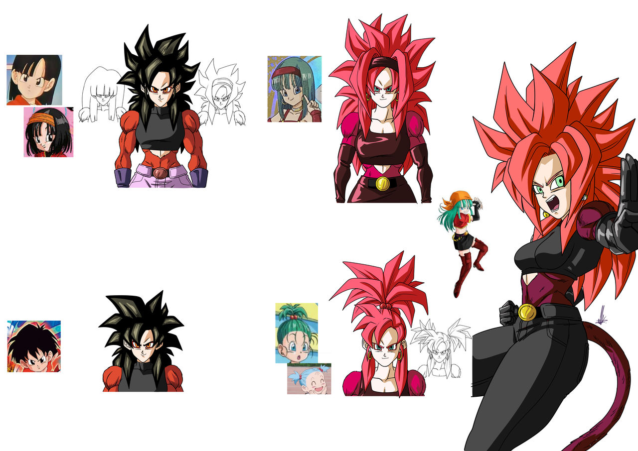 Pan and Bra ssj4 (Concept)