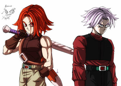 Xeno Trunks SSGod (Rework) UI -Sign-