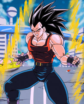 Beta Super Saiyan 4 Vegeta