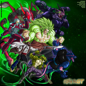 Broly (GT 99 - Villains Poster) Collab