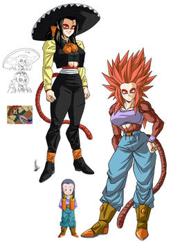 Pan ssj4 (Mariachi and 100 Years later)