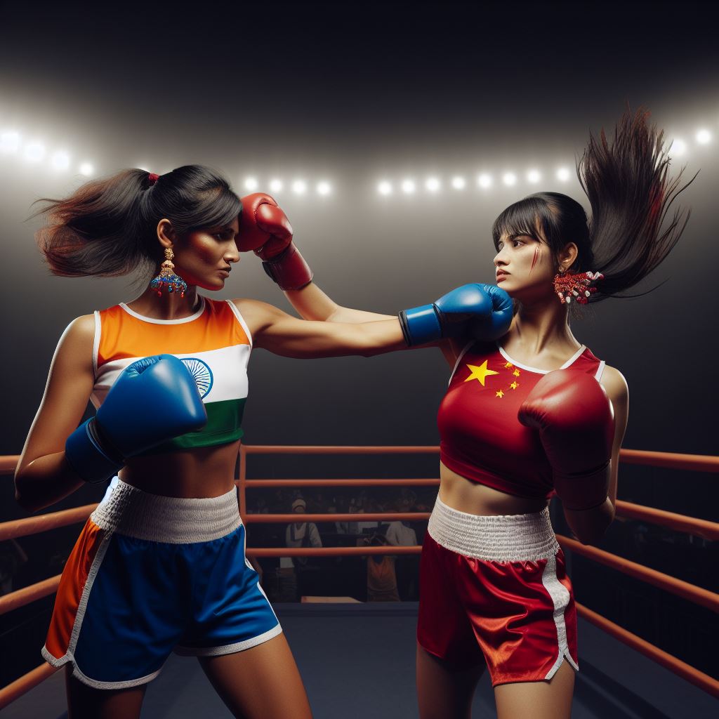 India Vs China Boxing by hulk1998jr on DeviantArt