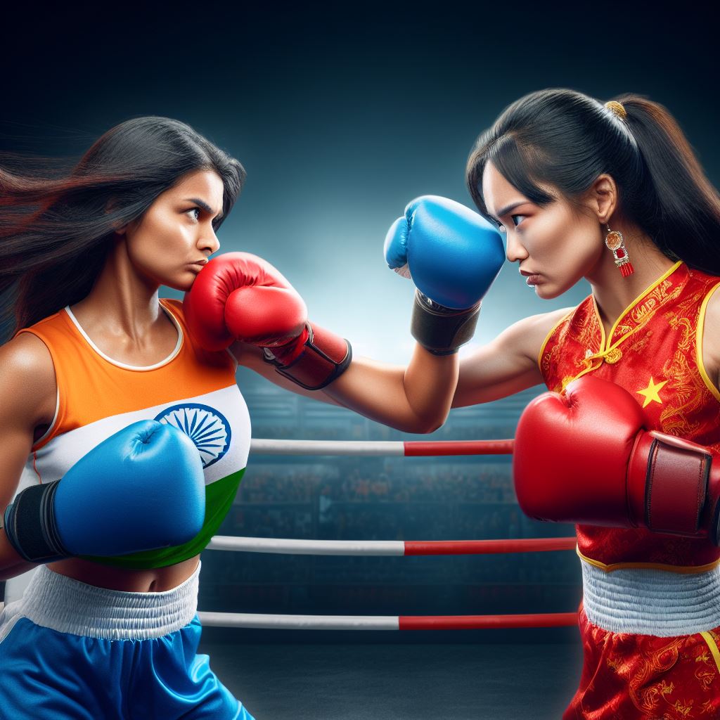 India Vs China Boxing by hulk1998jr on DeviantArt
