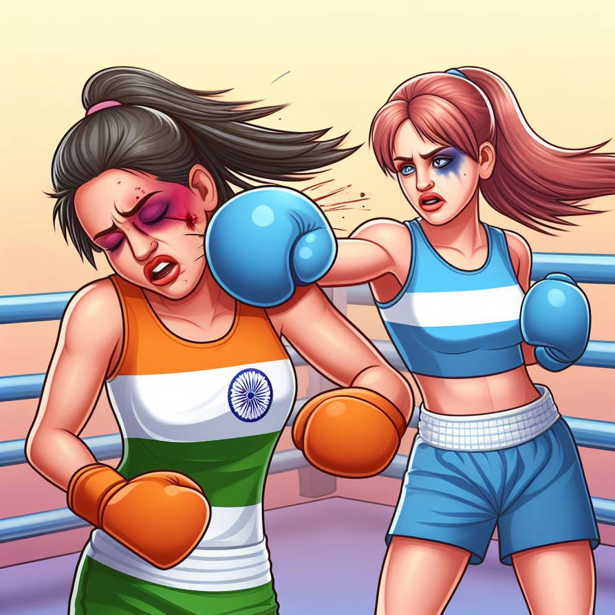 Deviantart International Boxing India Vs Argentina Boxing by hulk1998jr on DeviantArt