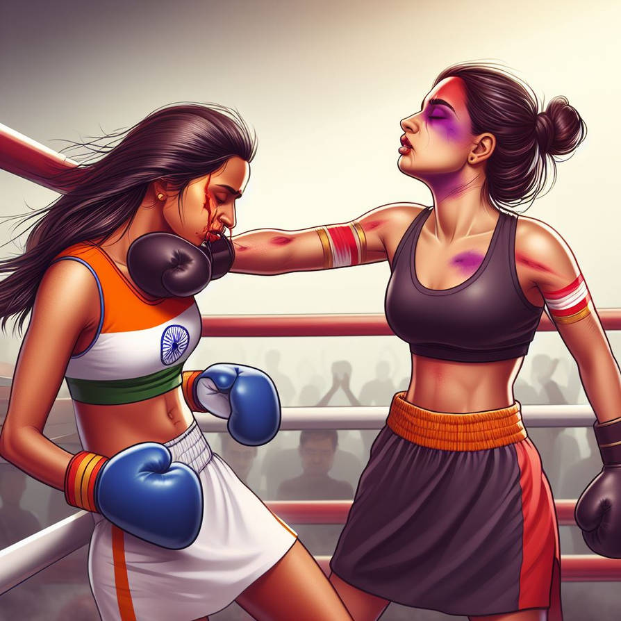 Deviantart International Boxing India Vs Spain Boxing by hulk1998jr on DeviantArt