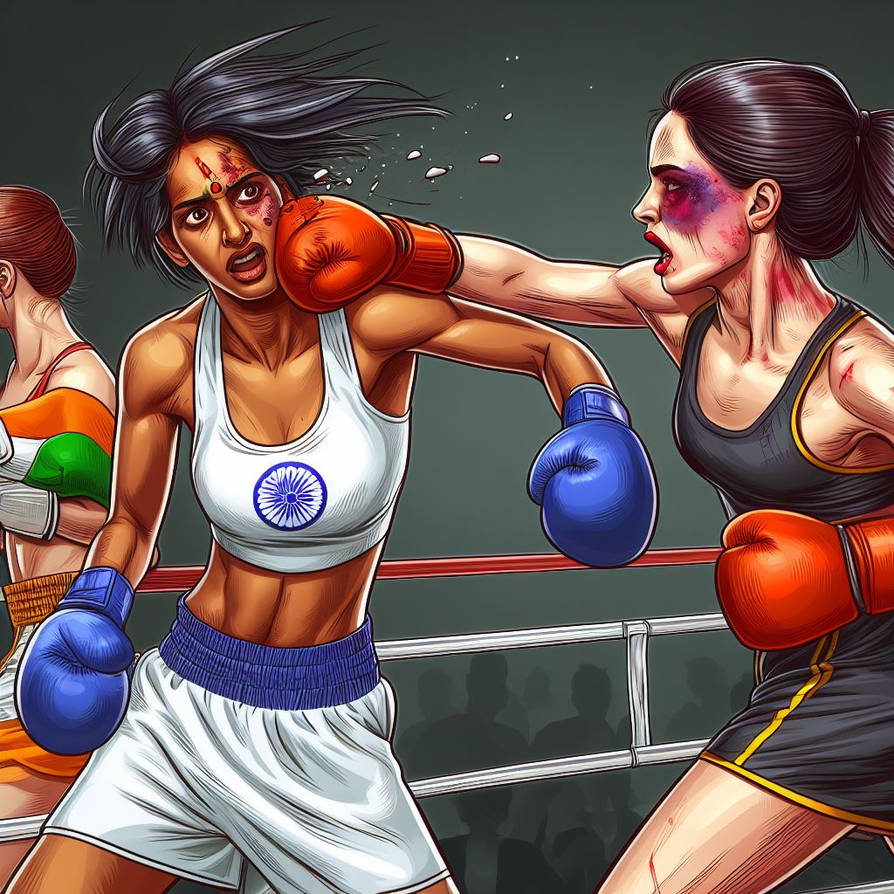 Deviantart International Boxing India Vs Spain Boxing by hulk1998jr on DeviantArt