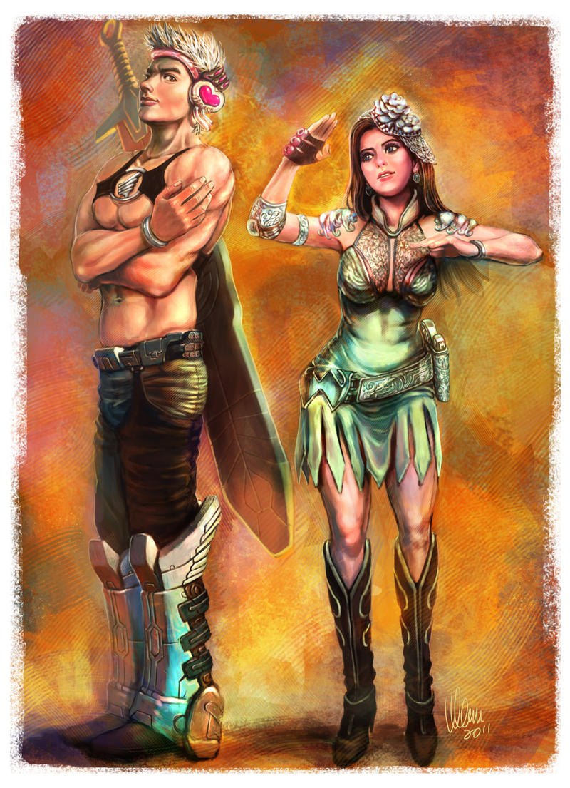 WARRIOR COUPLE