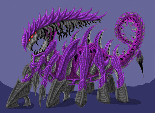 Some kind of alien monster by LovgrenO on DeviantArt