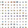 Kanto Pokemon Sprites small