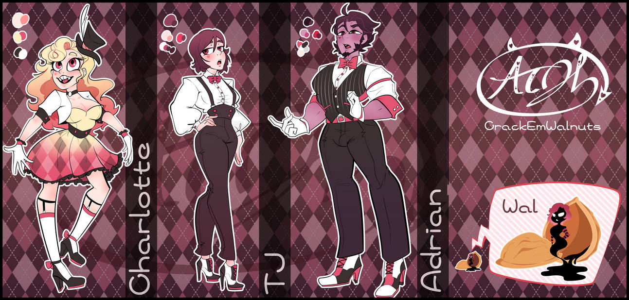 Persona Reference Sheet by CrackEmWalnuts on DeviantArt