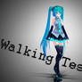 [MMD] Walk cycle test 2 [Motion DL]