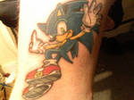 Sonic the Hedgehog Tatoo