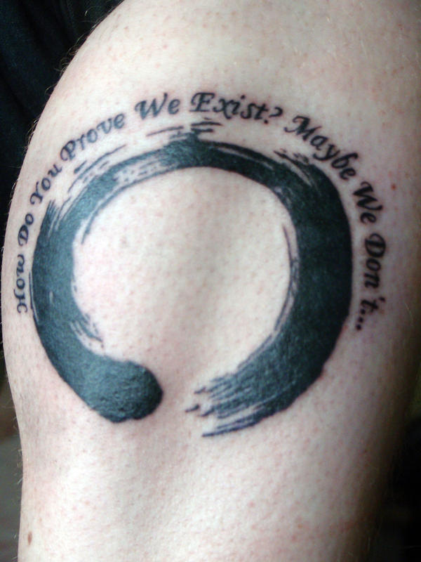 Enso Circle and Quote