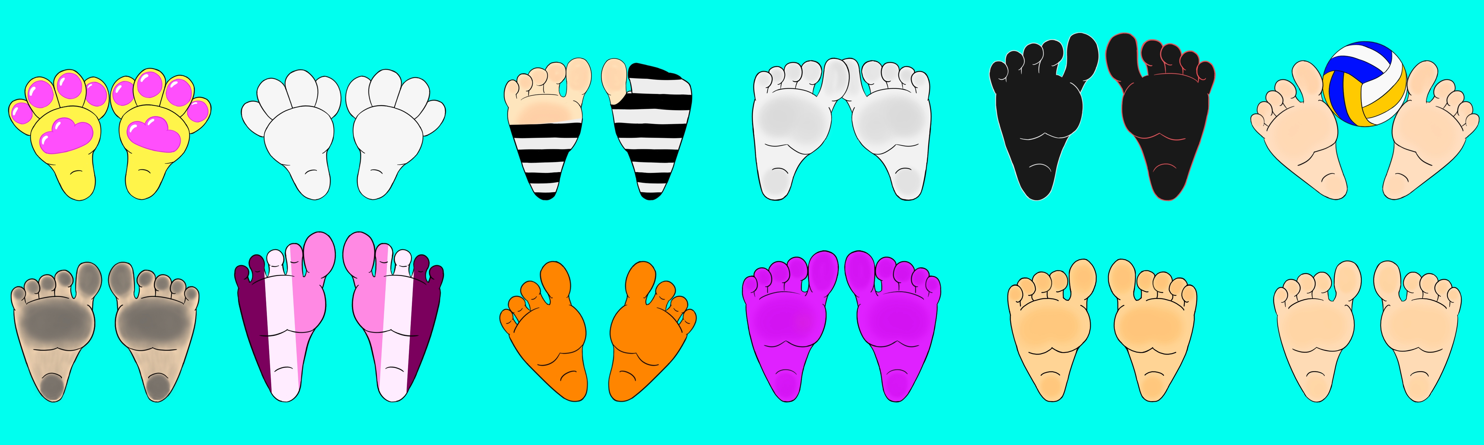 Characters Two Toes Design Feet of the Characters I'm Going to Draw by A333lx on DeviantArt
