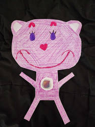 Extra Care Bears Play Along Bear Paper Figure