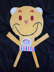 Extra Care Bears Surfing USA Bear Paper Figure