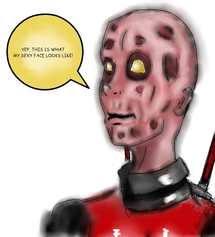 Deadpool No Mask by askdeadpool69 on DeviantArt