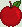 Red Pixel Apple