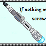 9th Doctors Sonic Screwdriver Stamp F2U