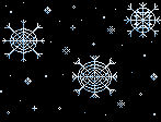 Pixel Snowflakes