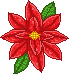 Poinsettia Pixel F2U by Nerdy-pixel-girl