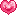 Dark Pink Heart Bullet