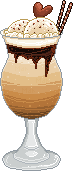 Iced Coffee With Icecream Pixel