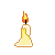 Simple Pixel Candle Animation