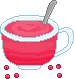 Red Currant Tea Pixel by Nerdy-pixel-girl