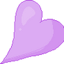 F2U Pixel Heart Grape