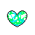 Pastel Heart Icon 9 F2U