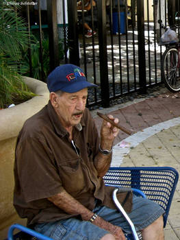 Little Havana Cigar Smoker