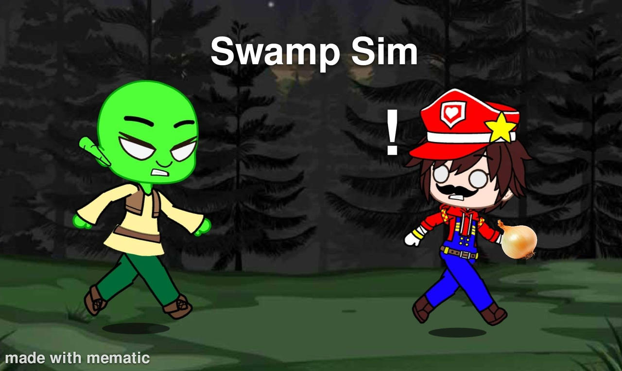 Mario in Swamp Sim by EmmanuelSarmento on DeviantArt