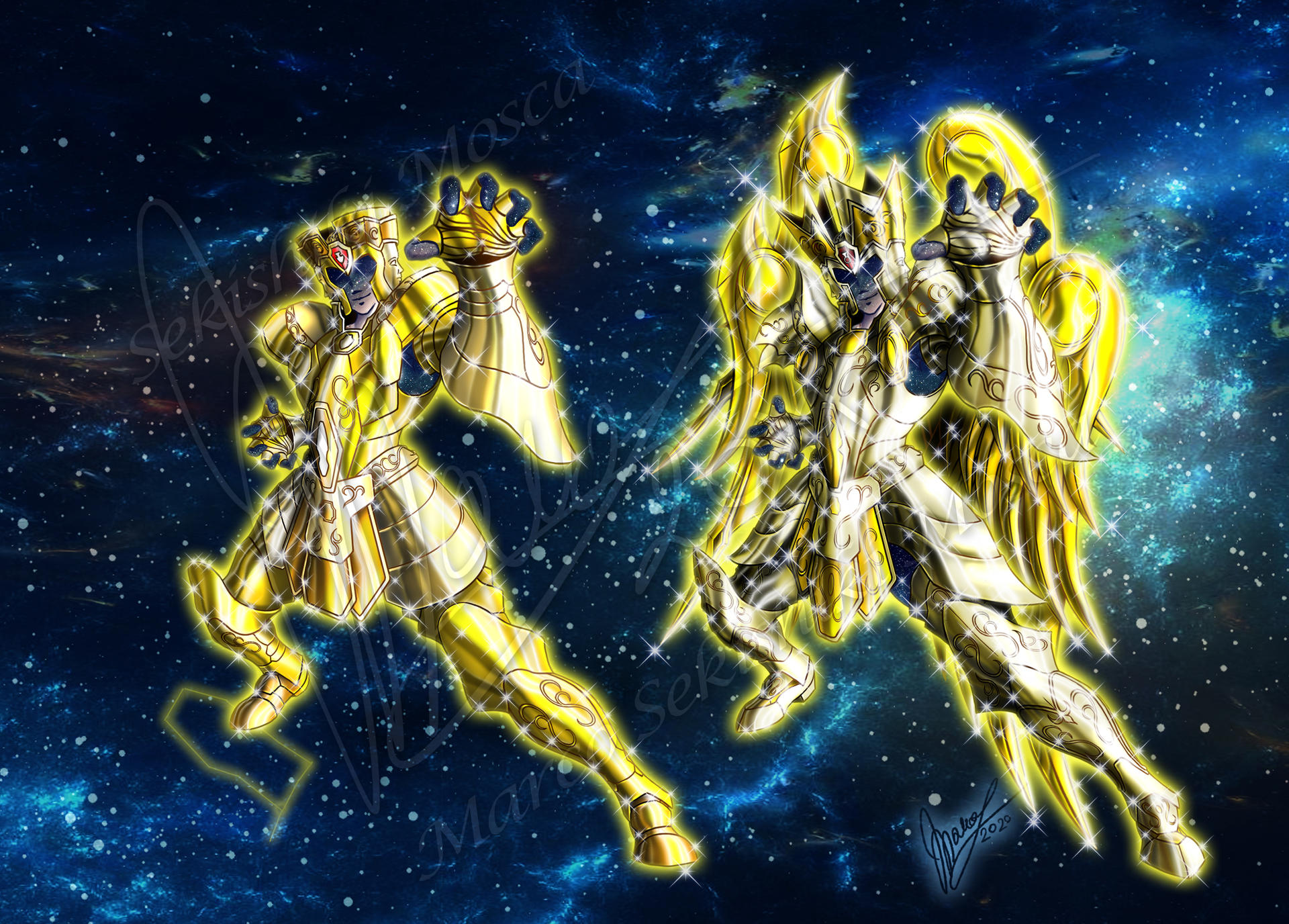 Saint Seiya Omega-Gold Saints by pegaso898 on DeviantArt