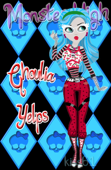 Ghoulia Yelps PinUp