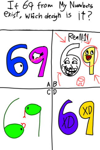 Which 69 is gonna be my design for it? by HakeemDeviant69 on DeviantArt