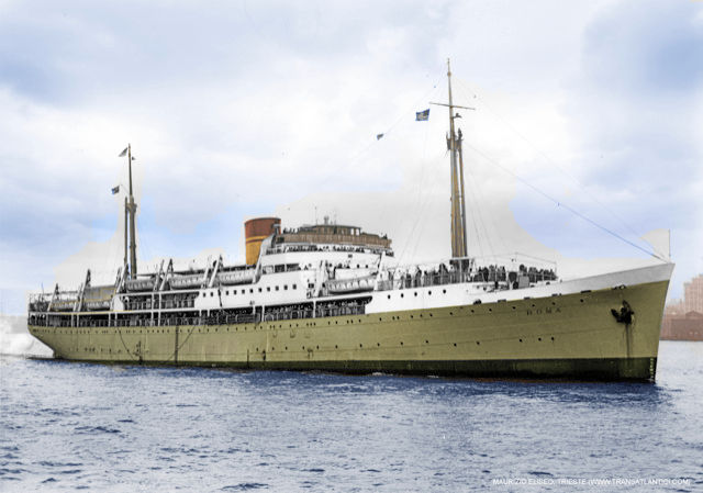 Ss Roma Model S.S. Roma Colorized! by Kevin-Wright123 on DeviantArt