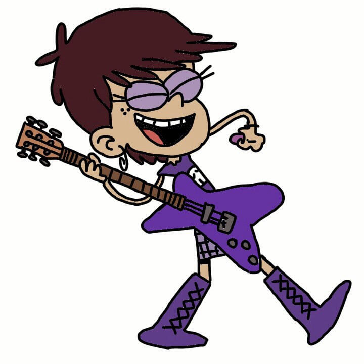 Luna Loud rocking on her guitar by LunaLoudFan20 on DeviantArt Luna Loud rocking on her guitar by LunaLoudFan20 on DeviantArt