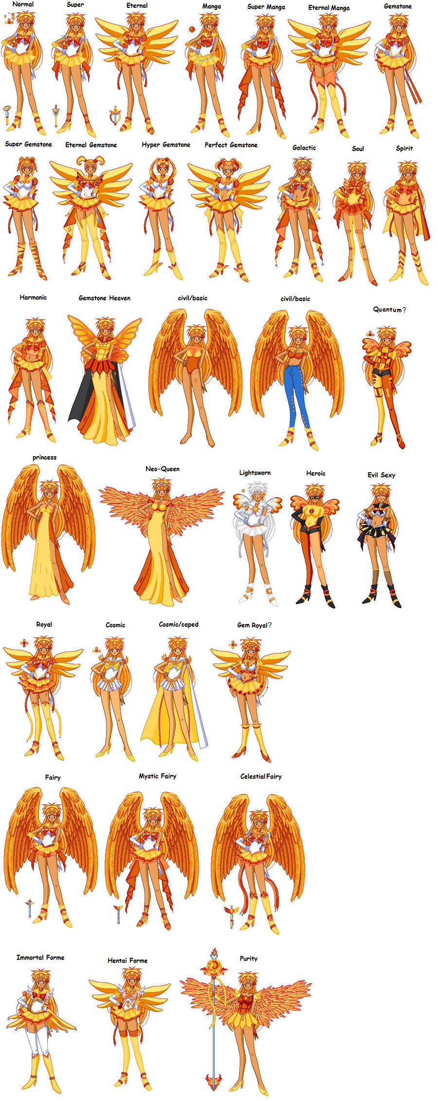 Senshi Fire Phoenix