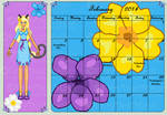 February Calendar Entry - Lilah by LavenderSeaFairy