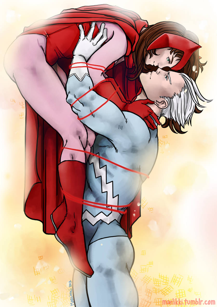 Love Of My Life - Scarlet Witch+Quicksilver by kiwisparked