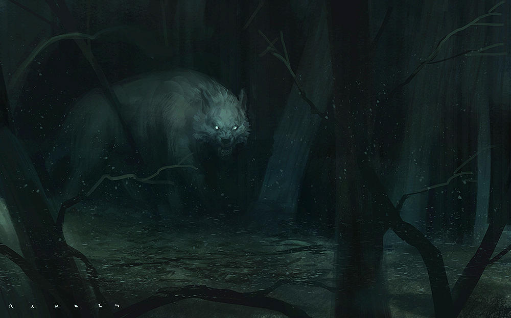 White wolf by SaeedRamez on DeviantArt