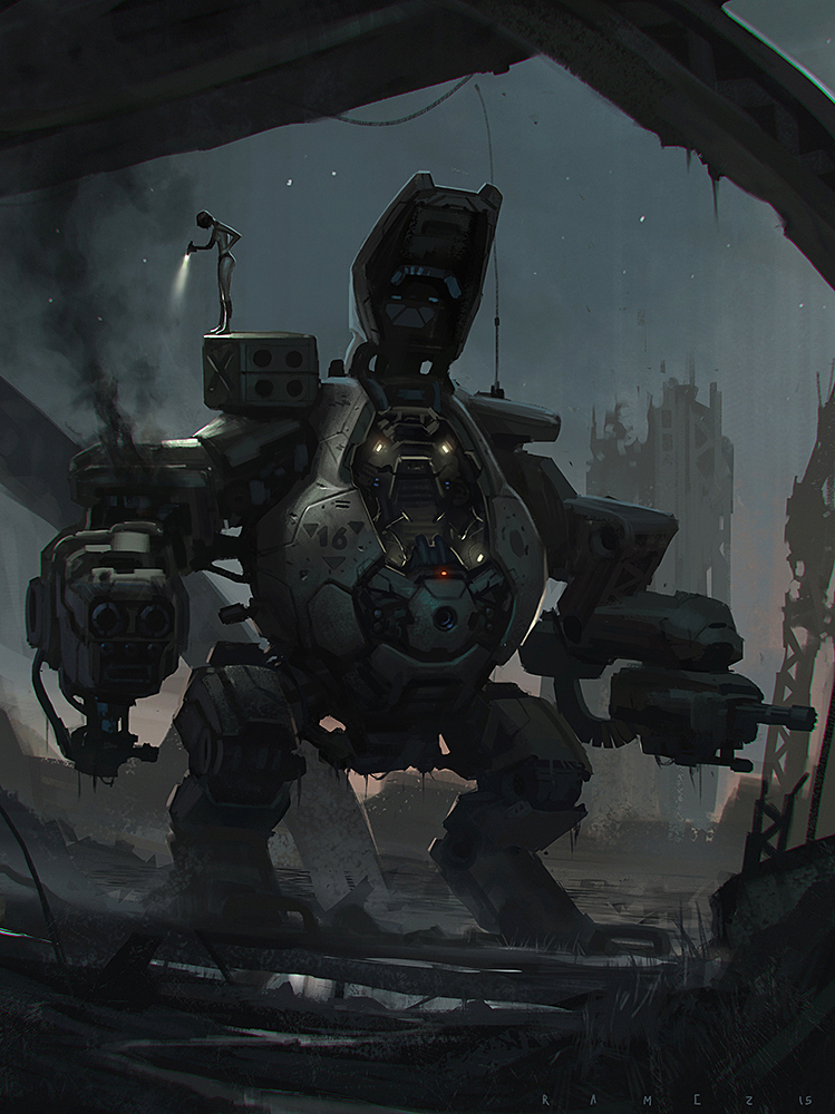 Robot by SaeedRamez on DeviantArt